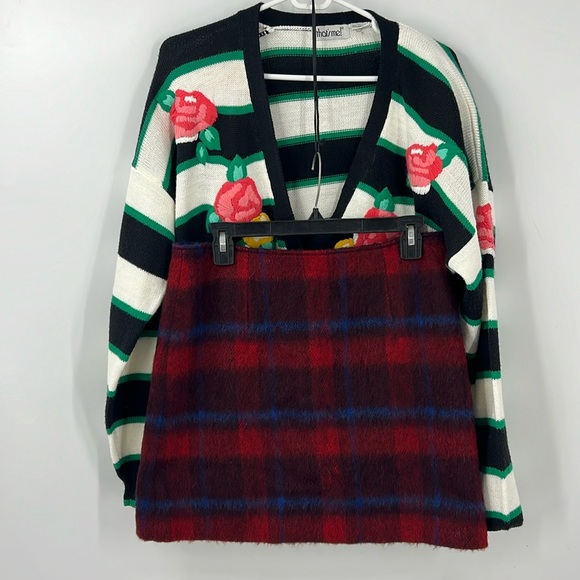 Mark O’polo Wool blend made in  Italy plaid mini skirt 36/small - Picture 8 of 9